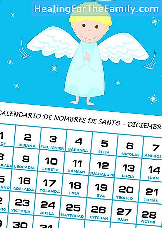 Kalenderen for navnene til de hellige i desember