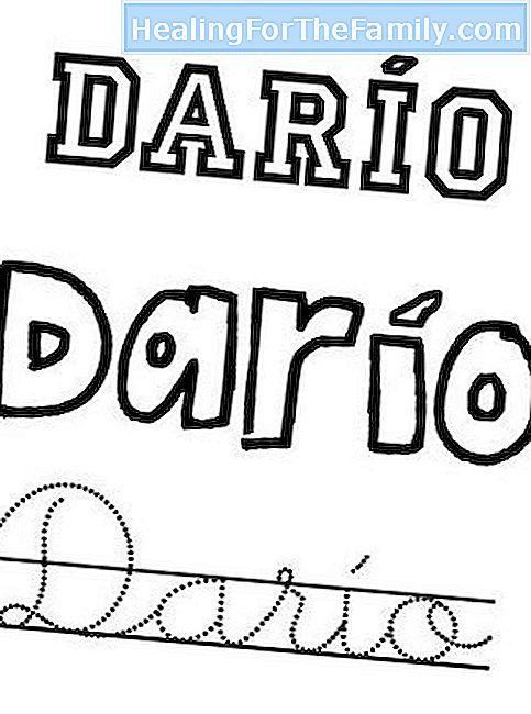 Dagen for Saint Darío, 19. desember. Navnene til barn