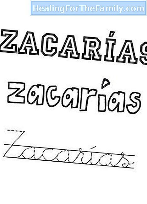 Tag des Heiligen Zacarias, 5. November. Namen für Kinder