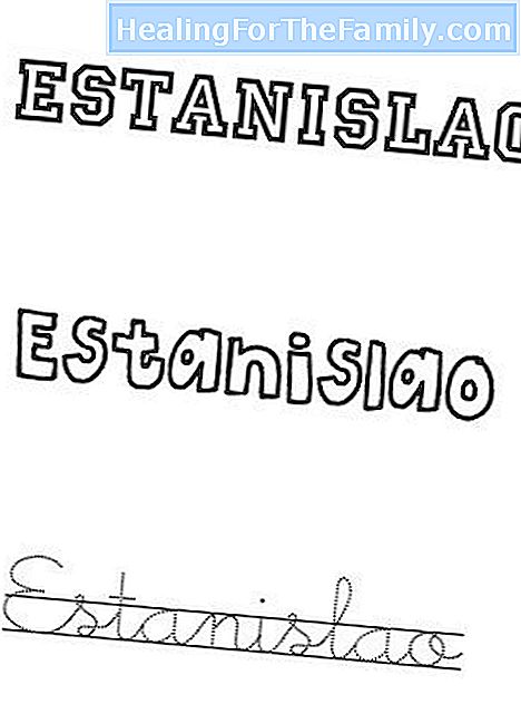 Dagen for Santo Estanilao, 11. april. Navnene til barn