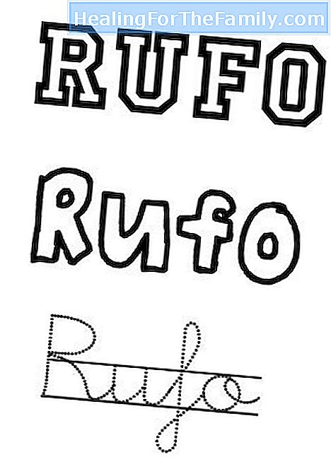 Jour de Saint Rufo, 19 avril. Noms des enfants
