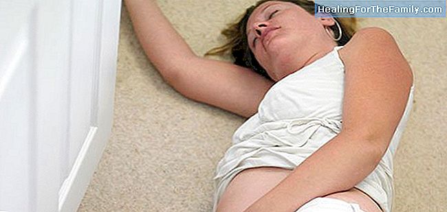 Chocs et des chutes pendant la grossesse