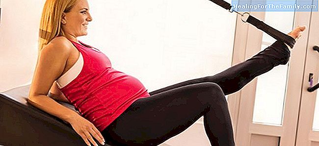 Praktizieren Pilates in der Schwangerschaft erleichtert die Arbeit