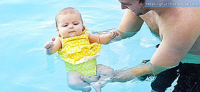 Atividades para bebês e crianças na água